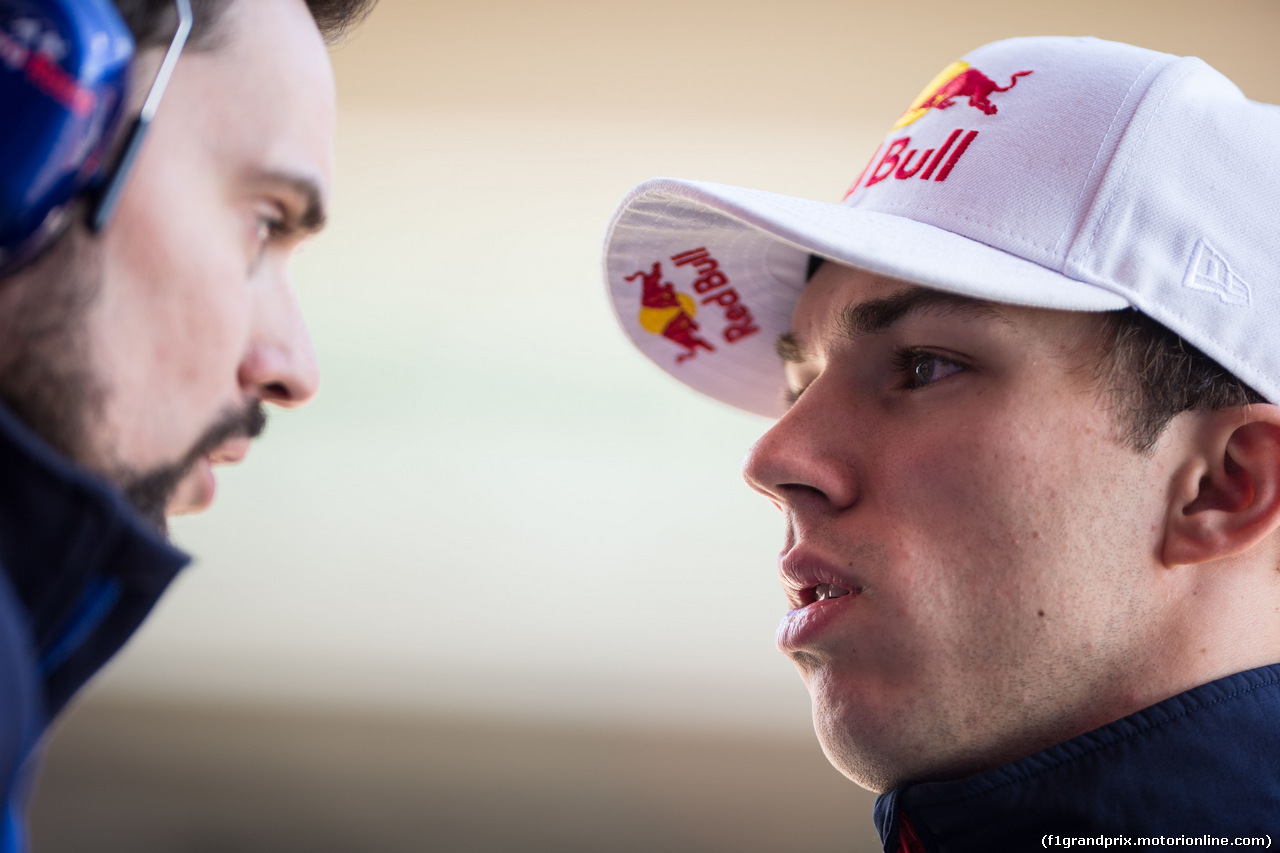 TEST F1 BARCELLONA 6 MARZO, Pierre Gasly (FRA) Scuderia Toro Rosso.
06.03.2018.
