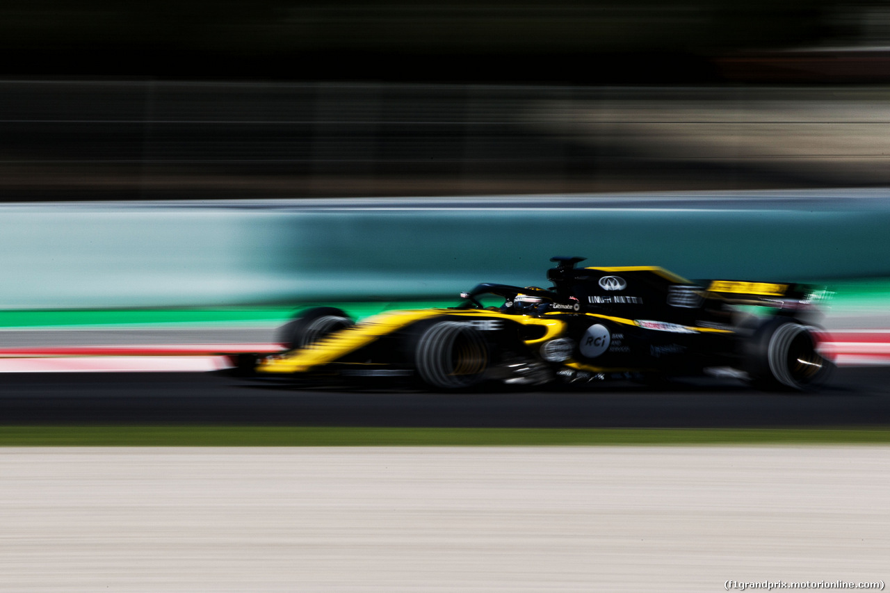 TEST F1 BARCELLONA 6 MARZO, Nico Hulkenberg (GER) Renault Sport F1 Team RS18.
06.03.2018.