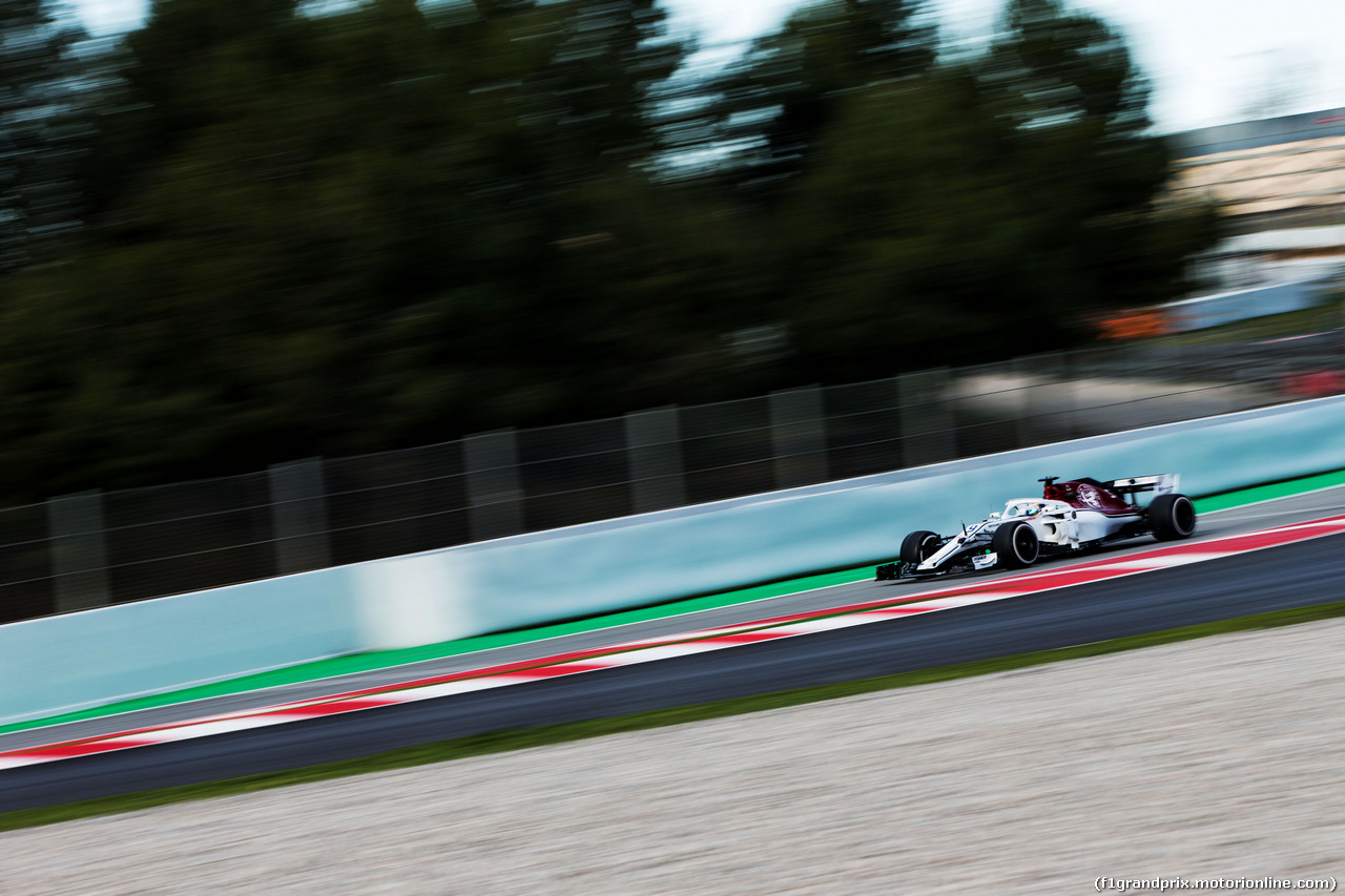 TEST F1 BARCELLONA 6 MARZO, Marcus Ericsson (SWE) Sauber C37.
06.03.2018.