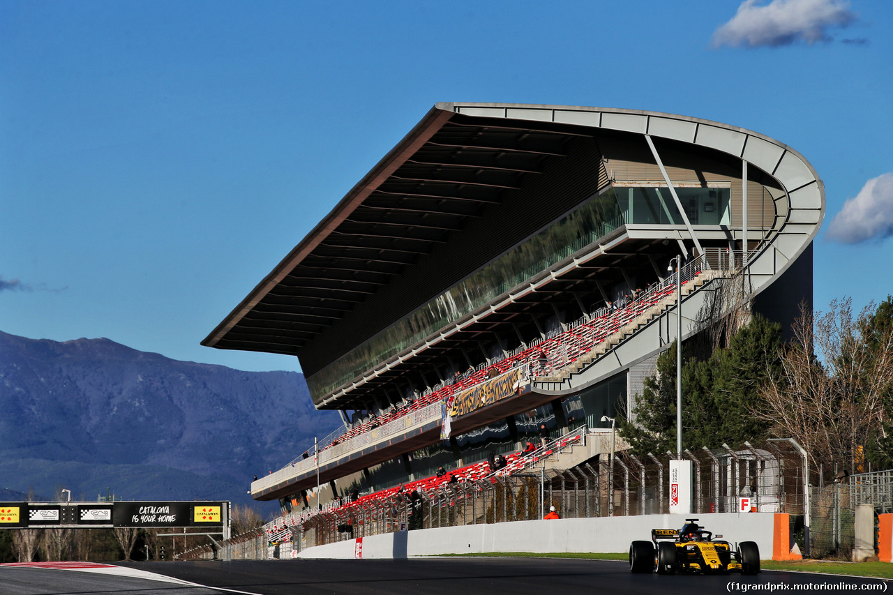 TEST F1 BARCELLONA 6 MARZO, Carlos Sainz Jr (ESP) Renault Sport F1 Team RS18.
06.03.2018.