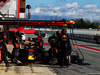 TEST F1 BARCELLONA 7 MARZO, Daniel Ricciardo (AUS) Red Bull Racing RB14 practices a pit stop.
07.03.2018.