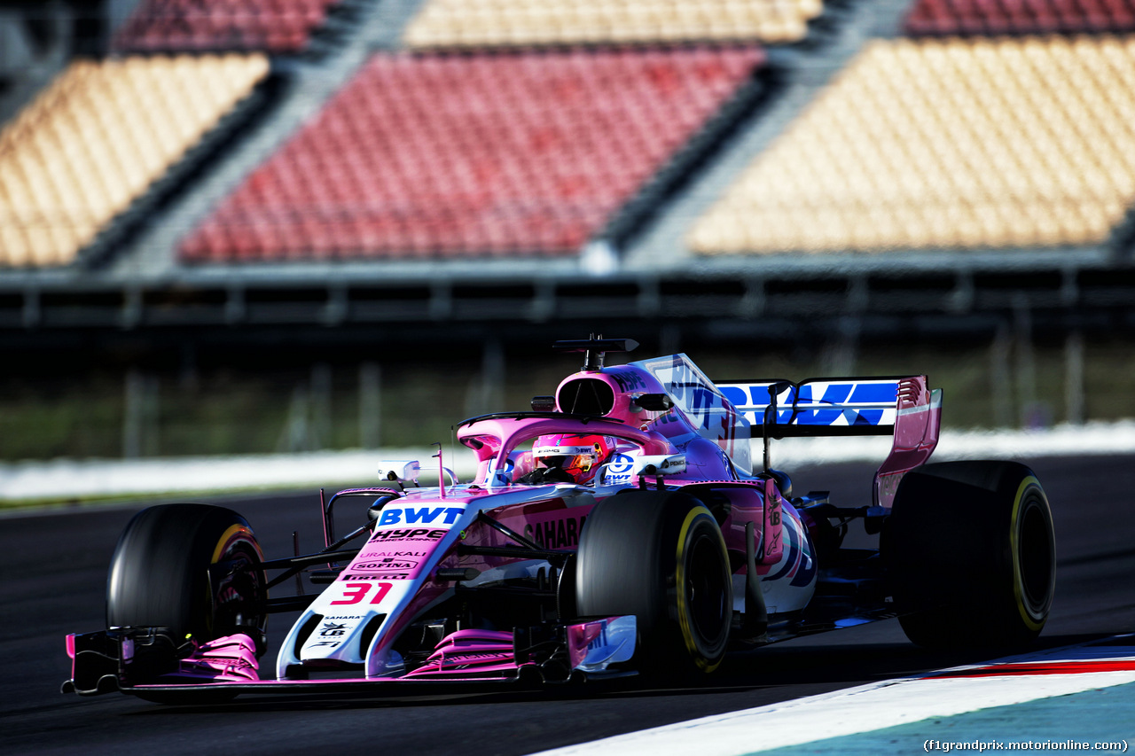 TEST F1 BARCELLONA 7 MARZO, Esteban Ocon (FRA) Sahara Force India F1 VJM11.
07.03.2018.