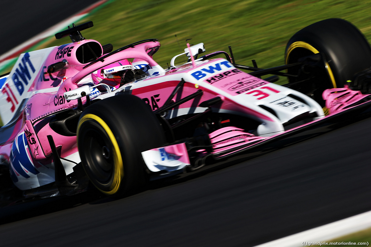 TEST F1 BARCELLONA 7 MARZO, Esteban Ocon (FRA) Sahara Force India F1 VJM11.
07.03.2018.