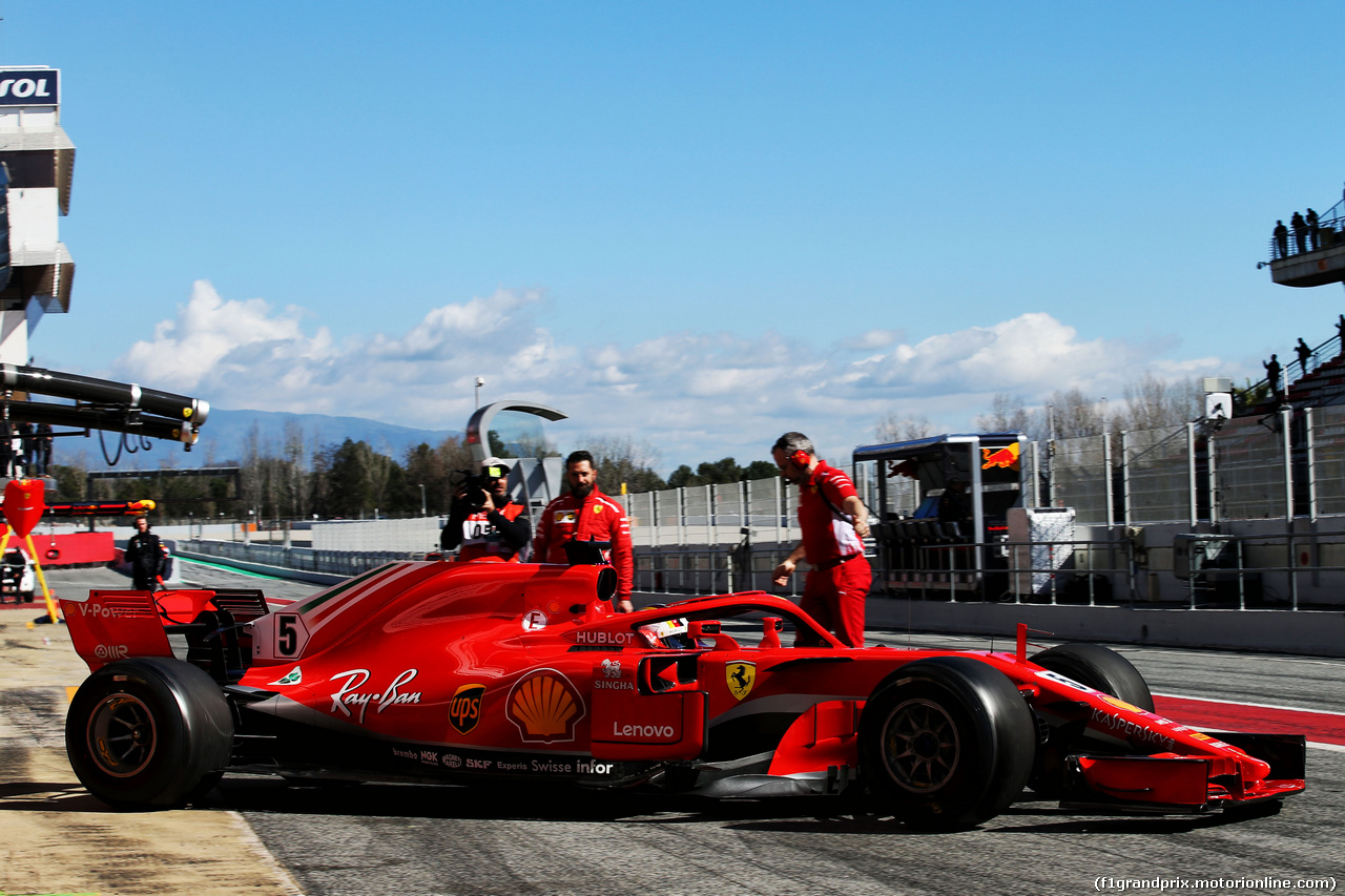 TEST F1 BARCELLONA 7 MARZO