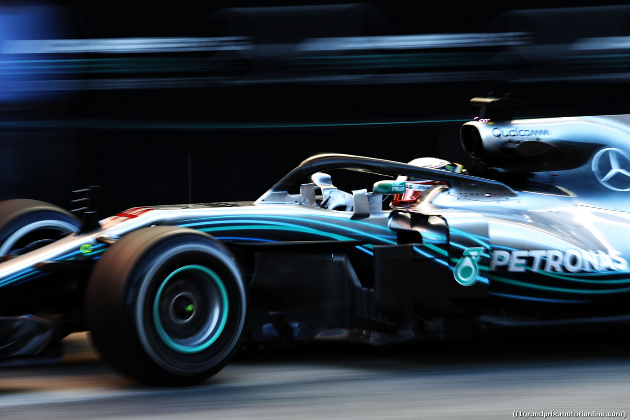 TEST F1 BARCELLONA 7 MARZO, Lewis Hamilton (GBR) Mercedes AMG F1 W09.
07.03.2018.