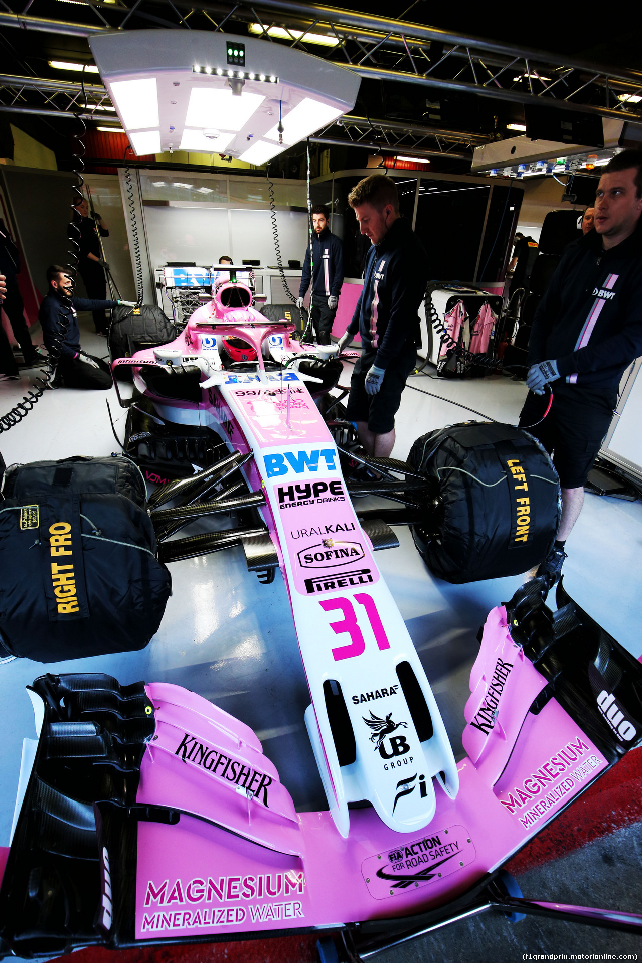 TEST F1 BARCELLONA 7 MARZO, Esteban Ocon (FRA) Sahara Force India F1 VJM11.
07.03.2018.