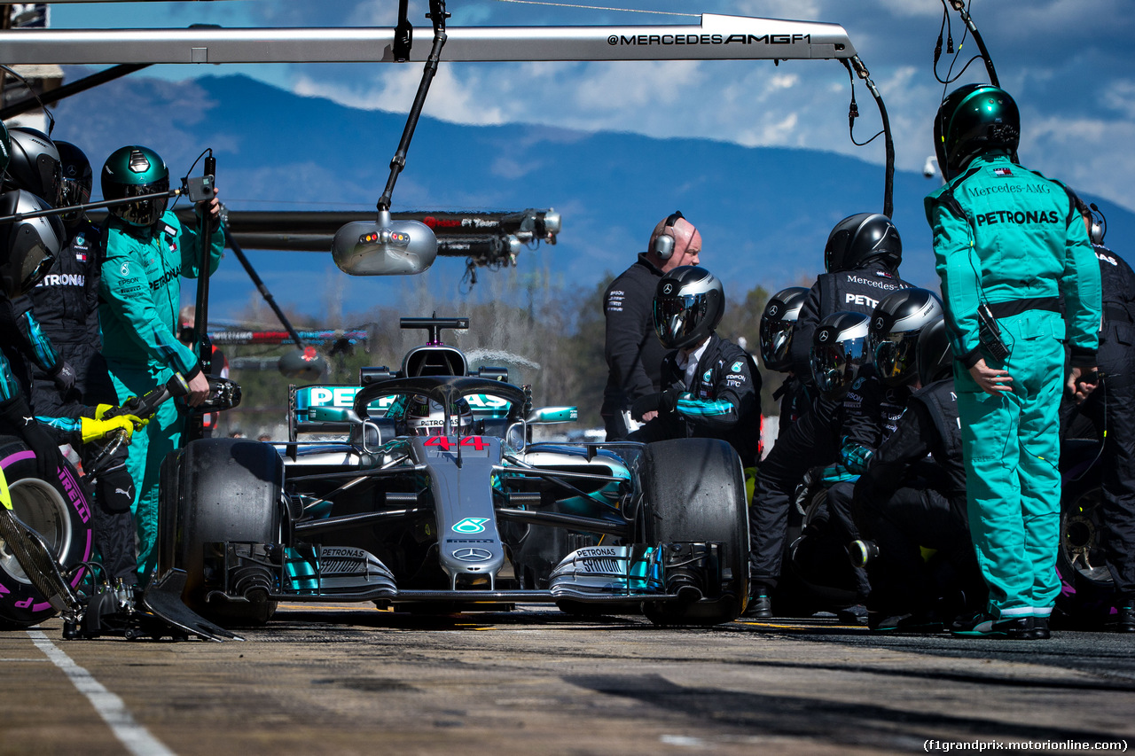 TEST F1 BARCELLONA 7 MARZO