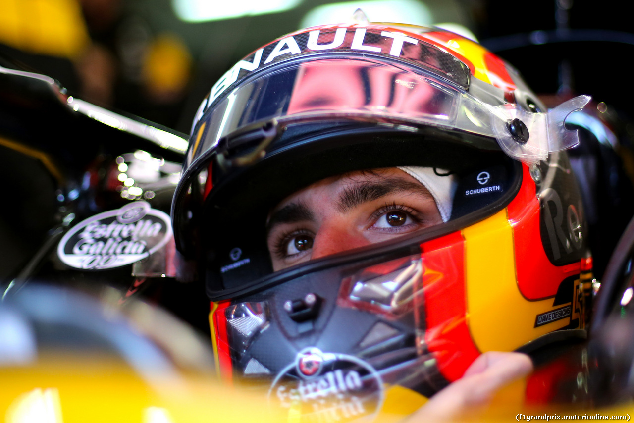 TEST F1 BARCELLONA 7 MARZO, Carlos Sainz Jr (ESP) Renault F1 Team 
07.03.2018.