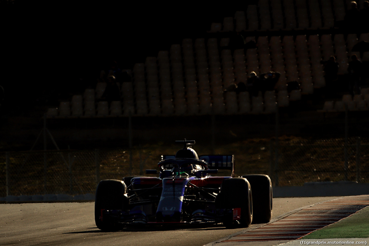 TEST F1 BARCELLONA 7 MARZO, Brendon Hartley (NZL) Scuderia Toro Rosso STR13.
07.03.2018.