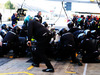 TEST F1 BARCELLONA 7 MARZO, Lewis Hamilton (GBR) Mercedes AMG F1 W09 practices a pit stop.
07.03.2018.