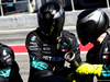 TEST F1 BARCELLONA 8 MARZO, Mercedes AMG F1 meccanici practice a pit stop.
07.03.2018.