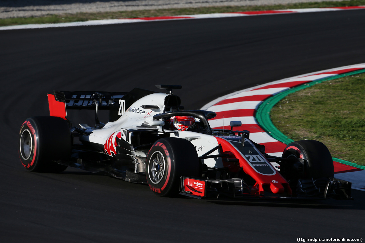 TEST F1 BARCELLONA 8 MARZO, Kevin Magnussen (DEN) Haas VF-18.
06.03.2018.