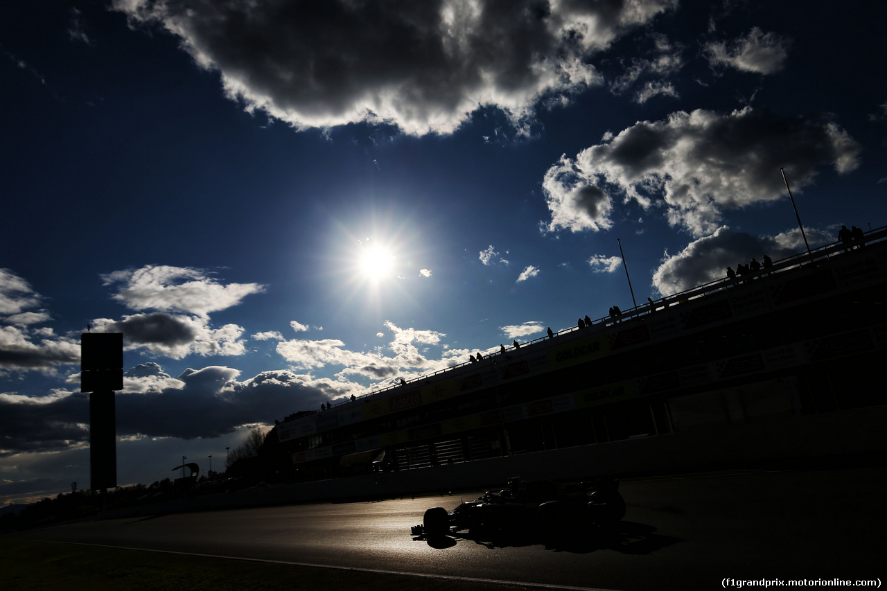 TEST F1 BARCELLONA 8 MARZO, Carlos Sainz Jr (ESP) Renault Sport F1 Team RS18.
06.03.2018.