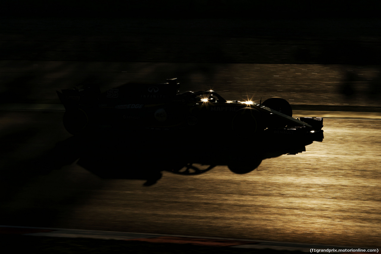 TEST F1 BARCELLONA 8 MARZO, Carlos Sainz Jr (ESP) Renault Sport F1 Team RS18.
06.03.2018.