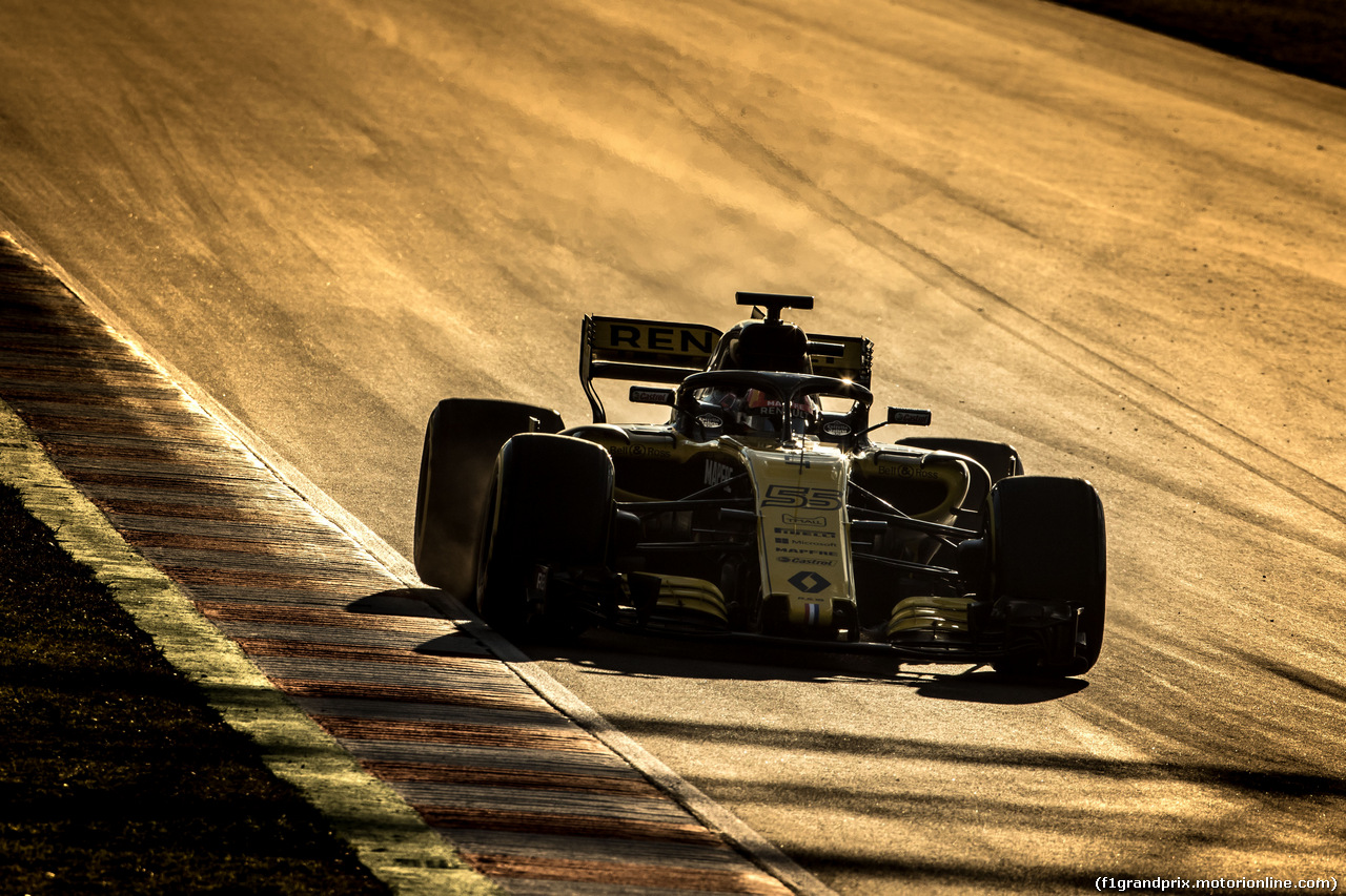 TEST F1 BARCELLONA 8 MARZO, Carlos Sainz Jr (ESP) Renault Sport F1 Team RS18.
06.03.2018.