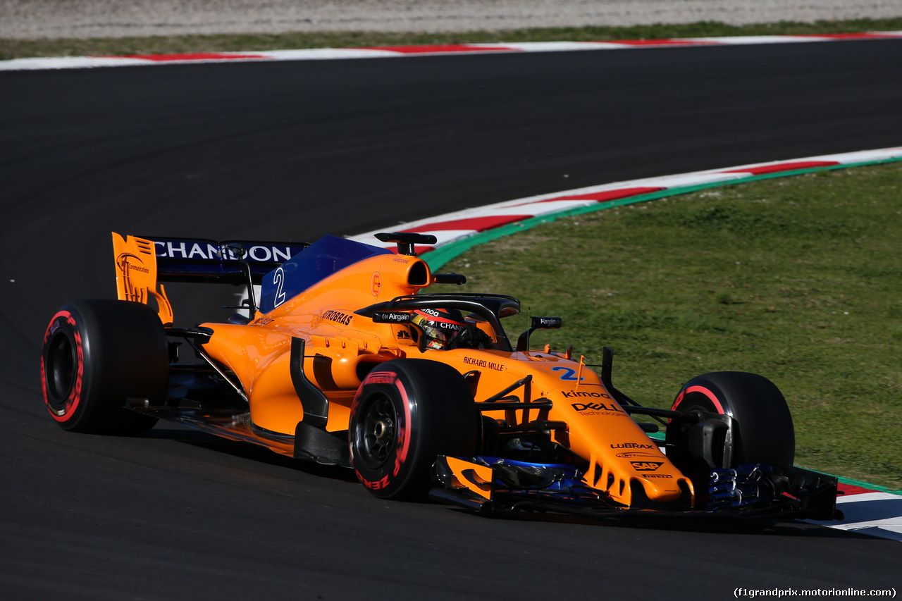 TEST F1 BARCELLONA 8 MARZO, Stoffel Vandoorne (BEL) McLaren MCL33.
06.03.2018.