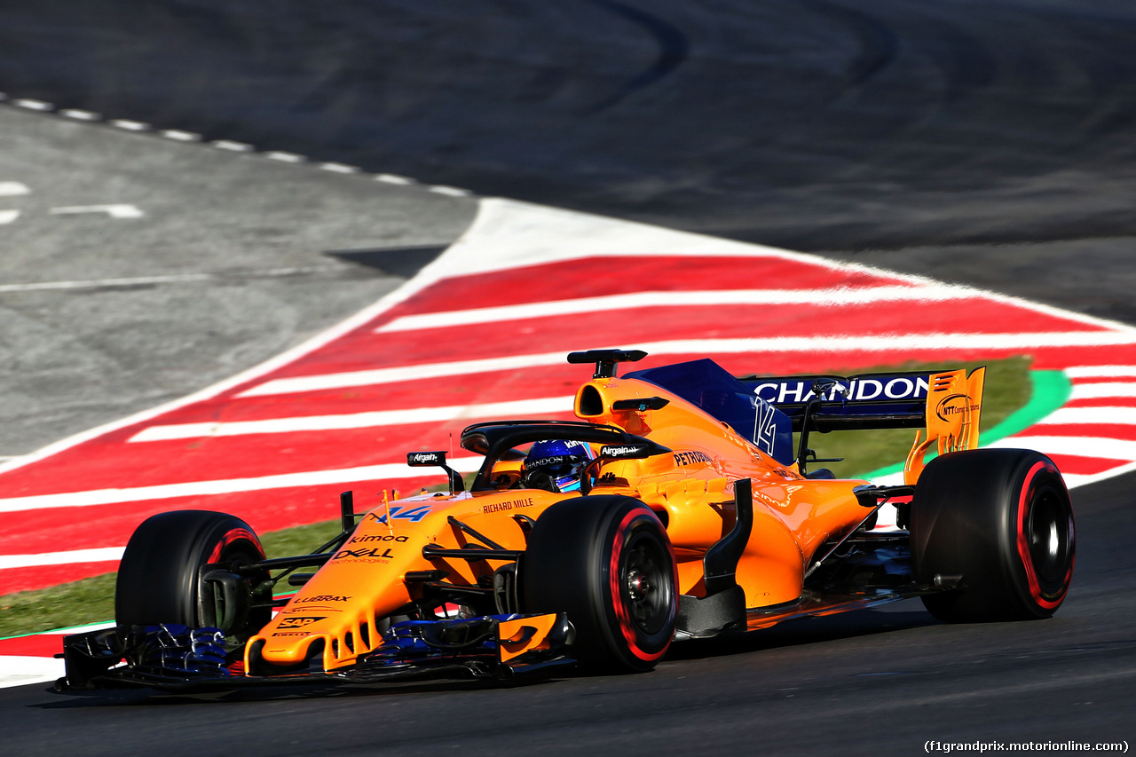 TEST F1 BARCELLONA 8 MARZO