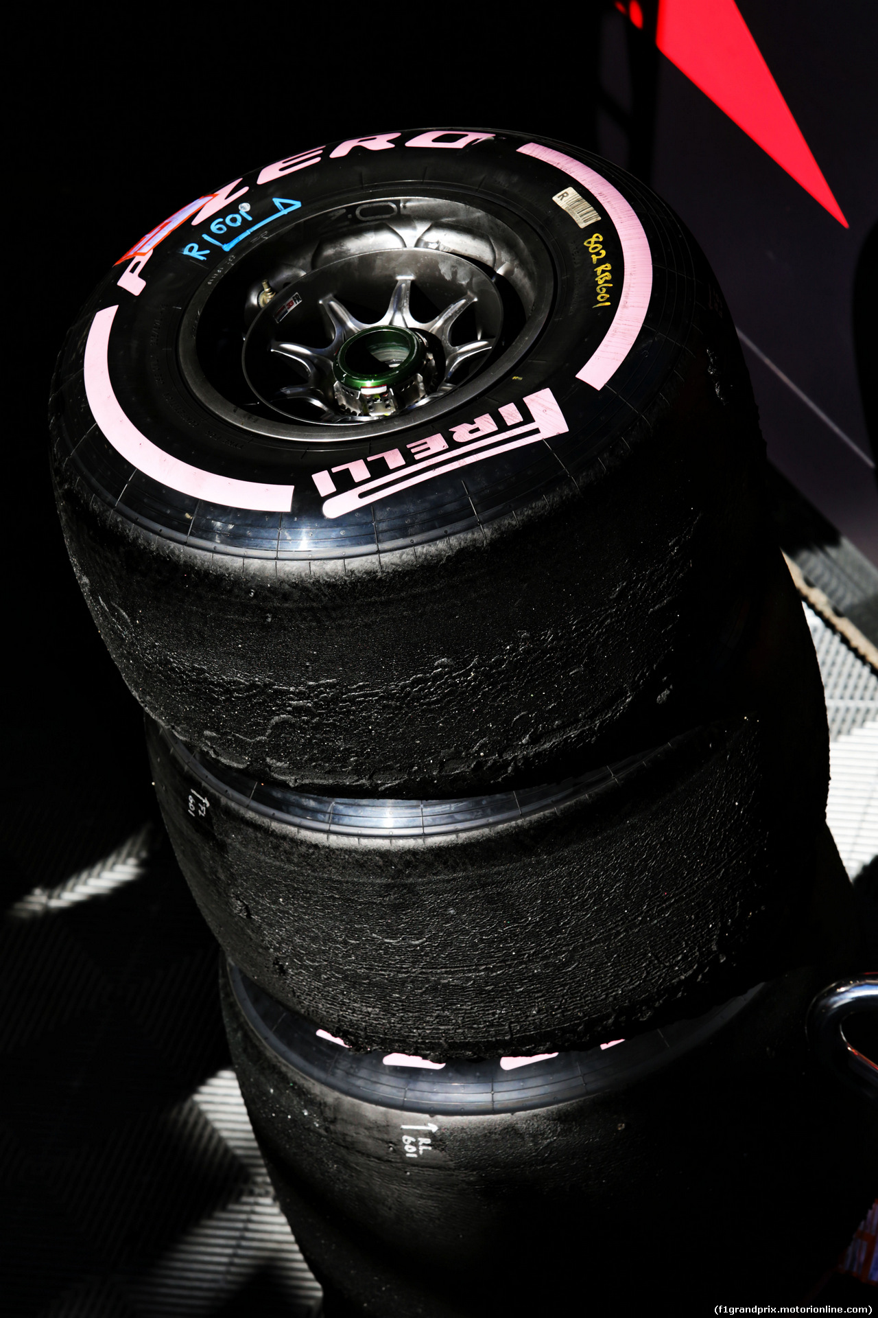 TEST F1 BARCELLONA 8 MARZO, Pirelli tyres.
07.03.2018.