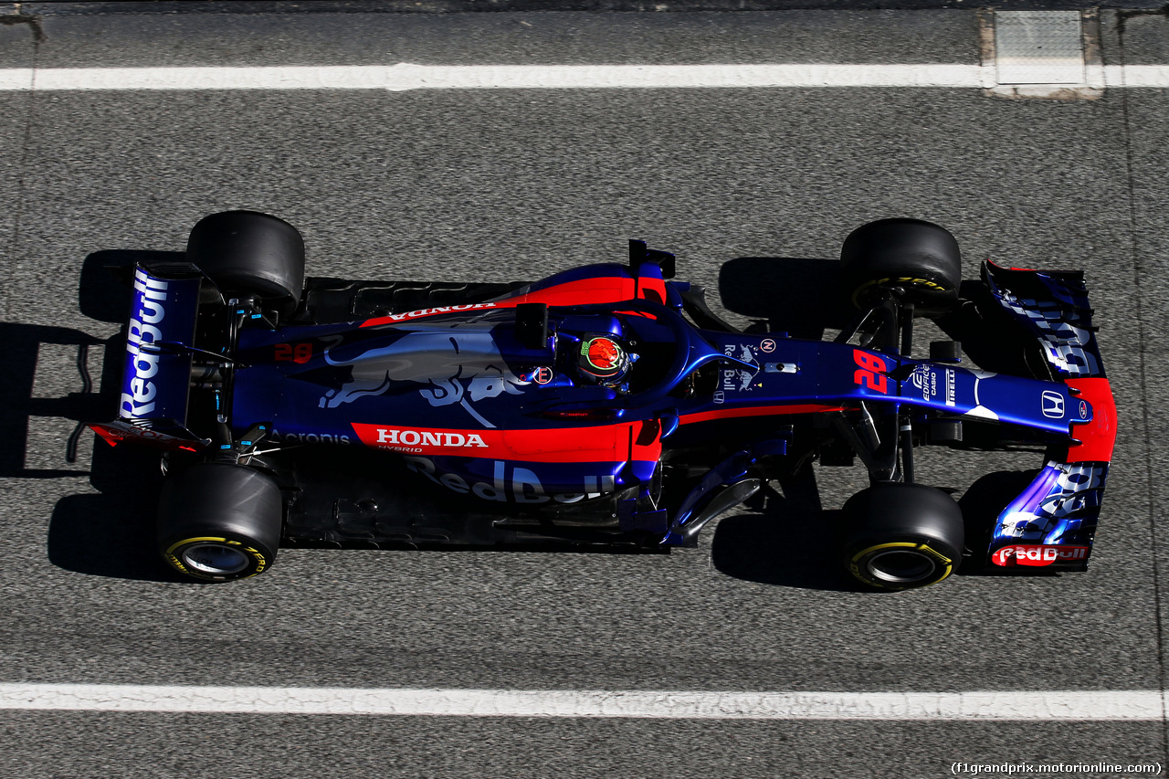 TEST F1 BARCELLONA 8 MARZO, Brendon Hartley (NZL) Scuderia Toro Rosso STR13.
07.03.2018.