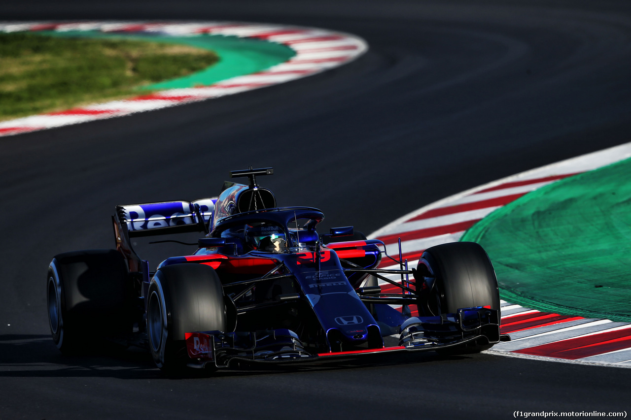 TEST F1 BARCELLONA 8 MARZO, Brendon Hartley (NZL) Scuderia Toro Rosso STR13.
07.03.2018.