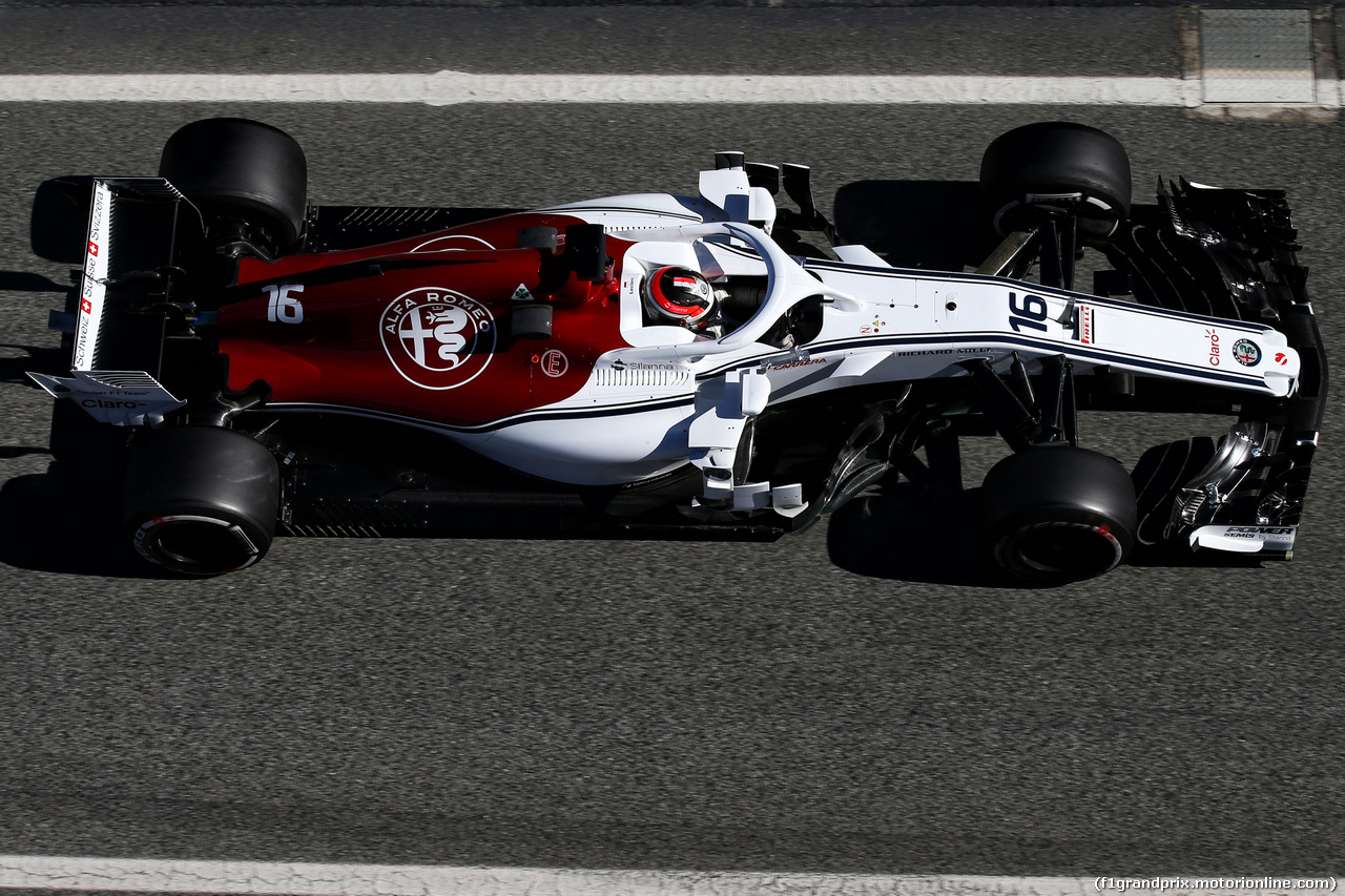 TEST F1 BARCELLONA 8 MARZO, Charles Leclerc (MON) Sauber C37.
07.03.2018.