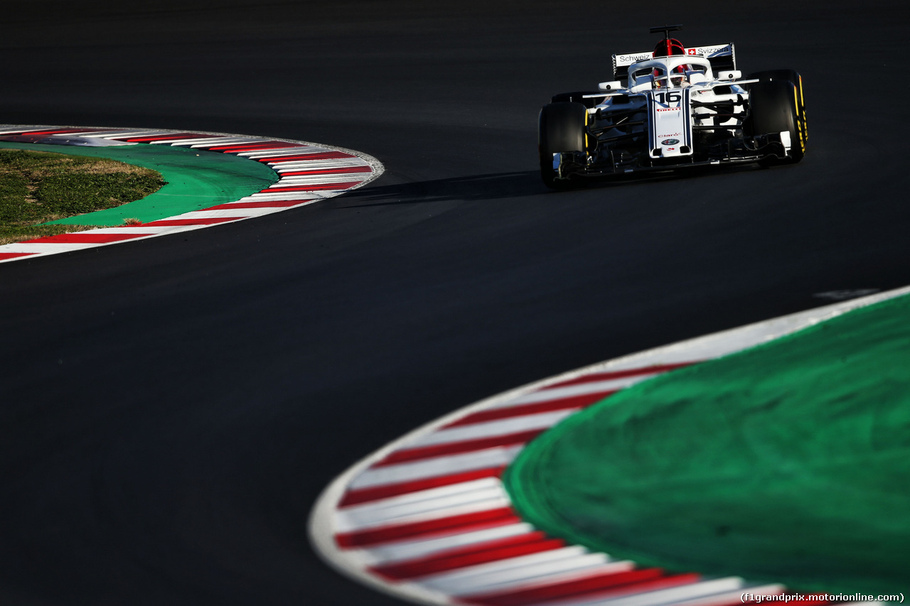 TEST F1 BARCELLONA 8 MARZO, Charles Leclerc (MON) Sauber C37.
07.03.2018.