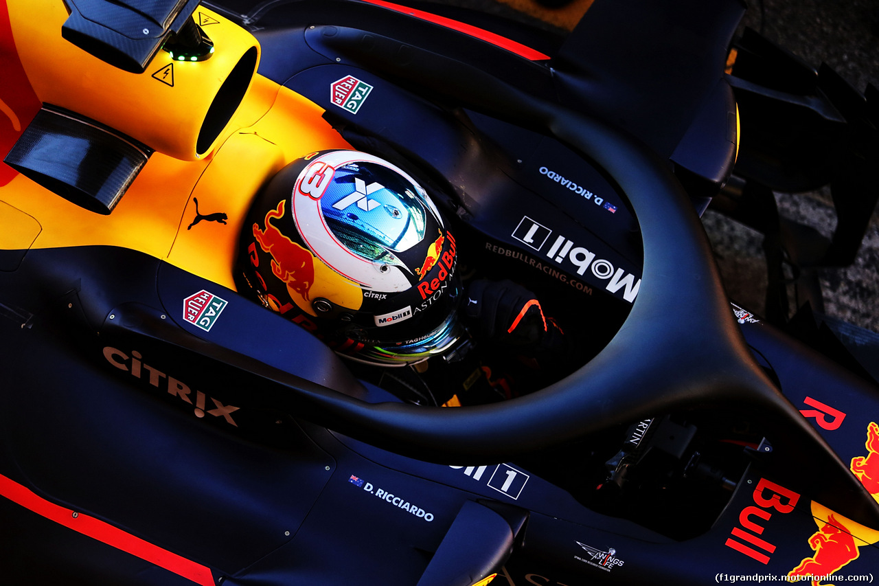 TEST F1 BARCELLONA 8 MARZO, Daniel Ricciardo (AUS) Red Bull Racing RB14.
07.03.2018.