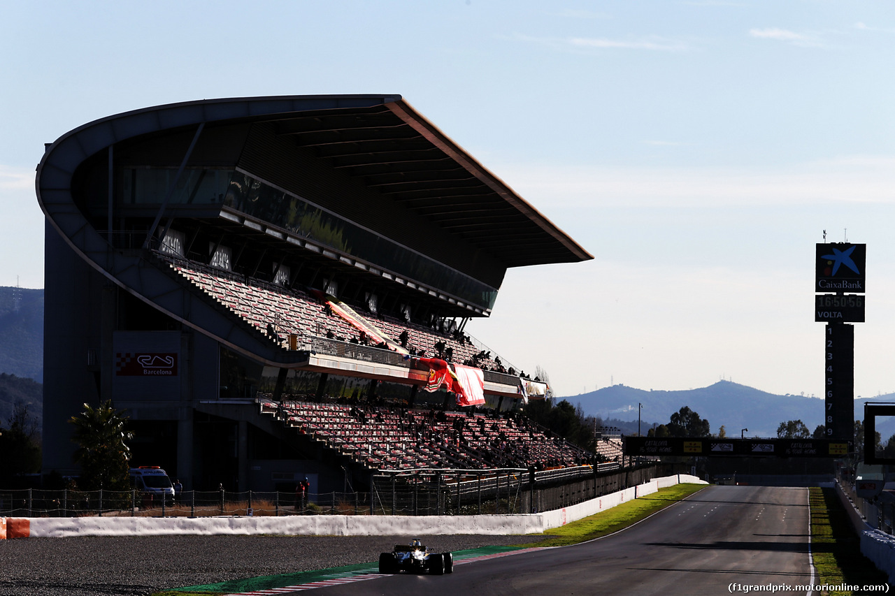 TEST F1 BARCELLONA 8 MARZO, Carlos Sainz Jr (ESP) Renault Sport F1 Team RS18.
07.03.2018.