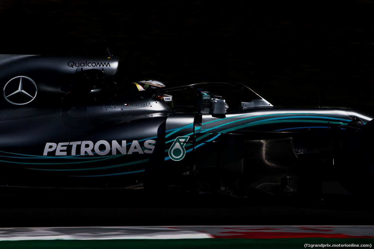 TEST F1 BARCELLONA 8 MARZO, Lewis Hamilton (GBR) Mercedes AMG F1 W09.
07.03.2018.