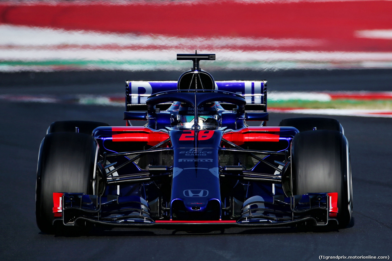 TEST F1 BARCELLONA 8 MARZO, Brendon Hartley (NZL) Scuderia Toro Rosso STR13.
07.03.2018.
