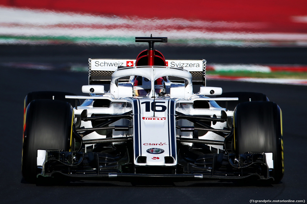 TEST F1 BARCELLONA 8 MARZO, Charles Leclerc (MON) Sauber C37.
07.03.2018.