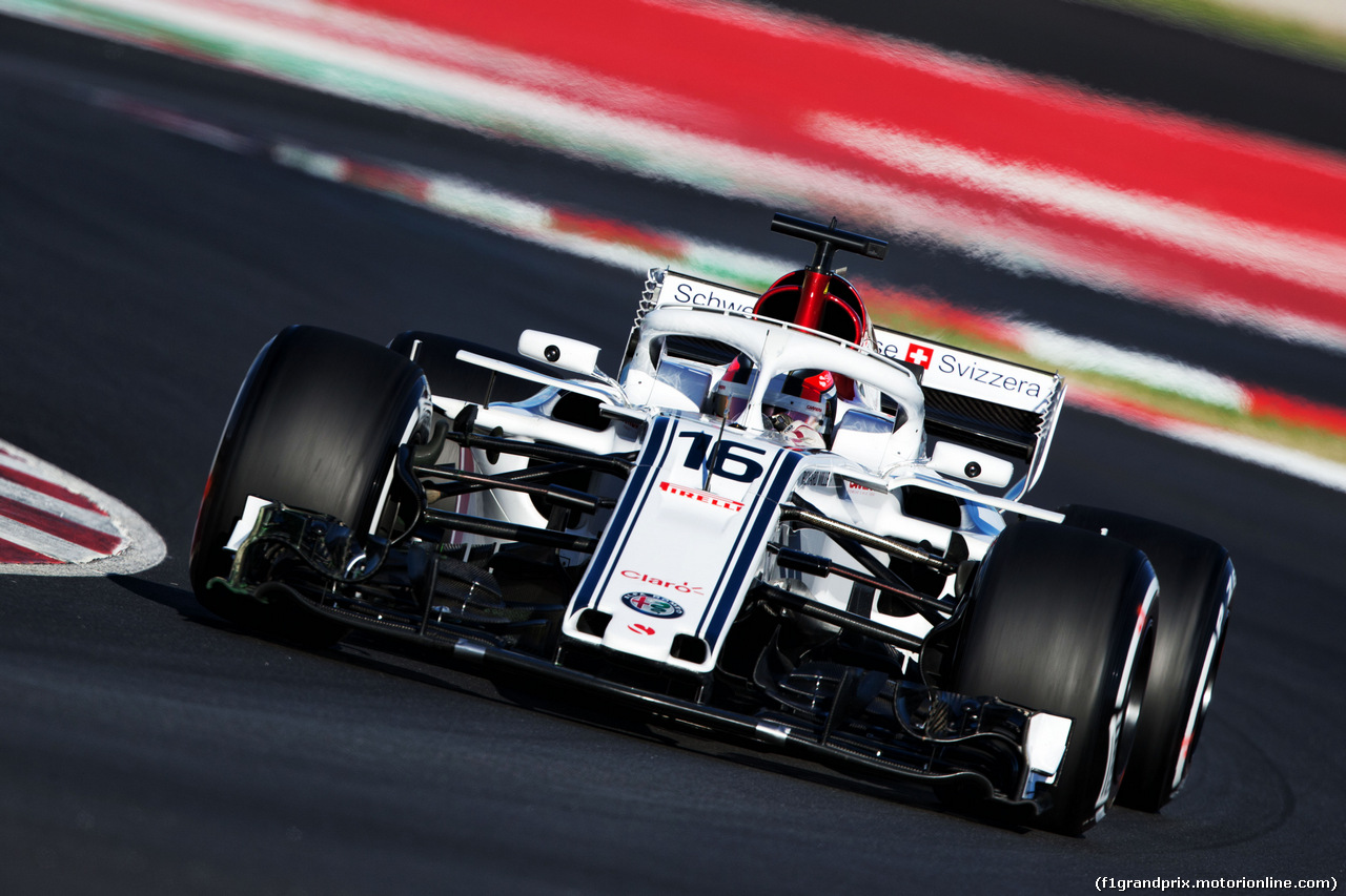 TEST F1 BARCELLONA 8 MARZO, Charles Leclerc (MON) Sauber C37.
07.03.2018.