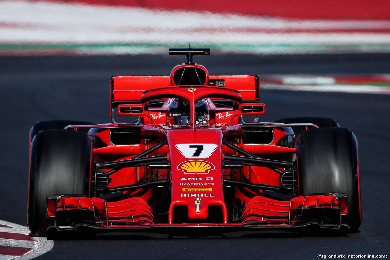 TEST F1 BARCELLONA 8 MARZO, Kimi Raikkonen (FIN) Ferrari SF71H.
07.03.2018.