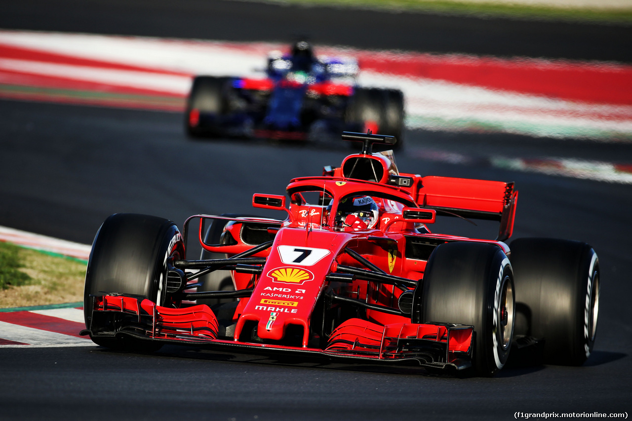 TEST F1 BARCELLONA 8 MARZO, Kimi Raikkonen (FIN) Ferrari SF71H.
07.03.2018.