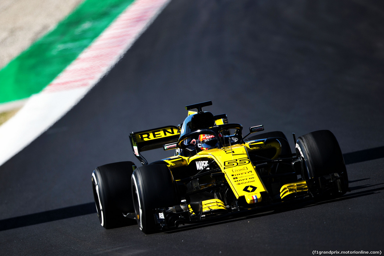 TEST F1 BARCELLONA 8 MARZO, Carlos Sainz Jr (ESP) Renault Sport F1 Team RS18.
07.03.2018.