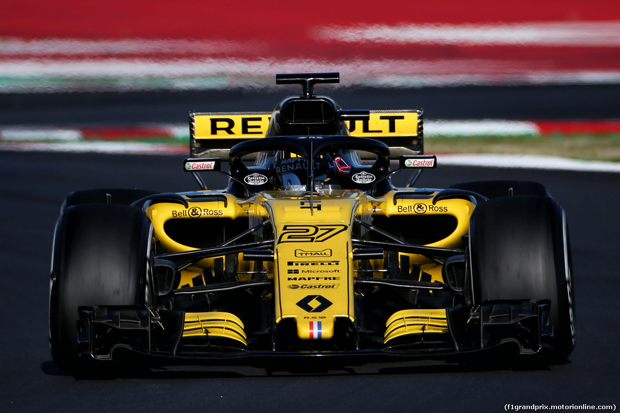 TEST F1 BARCELLONA 8 MARZO, Carlos Sainz Jr (ESP) Renault Sport F1 Team RS18.
07.03.2018.