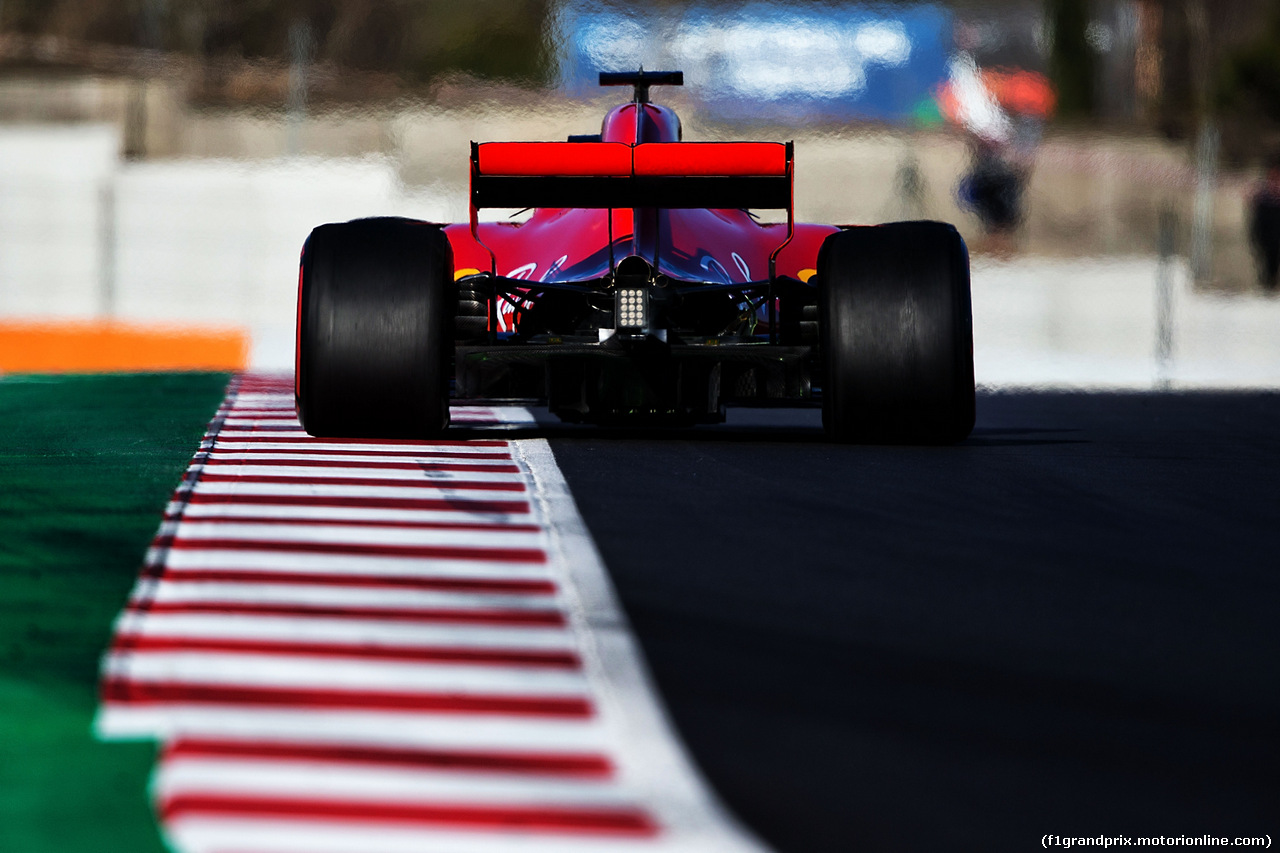 TEST F1 BARCELLONA 8 MARZO, Sebastian Vettel (GER) Ferrari SF71H.
07.03.2018.