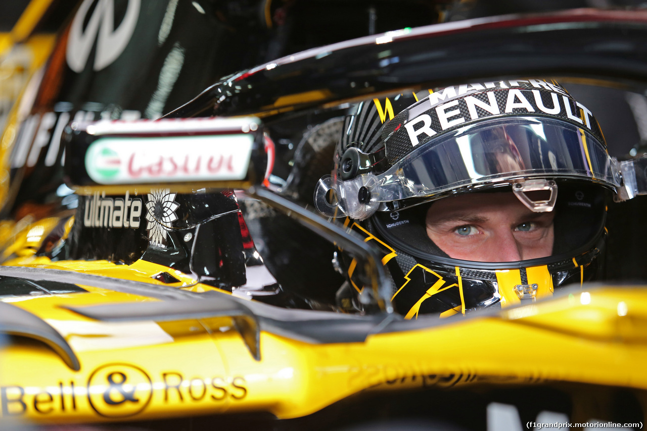 TEST F1 BARCELLONA 8 MARZO, Nico Hulkenberg (GER) Renault Sport F1 Team 
08.03.2018.