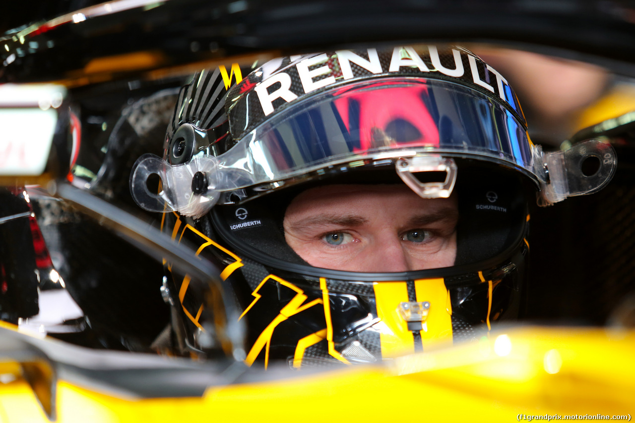 TEST F1 BARCELLONA 8 MARZO, Nico Hulkenberg (GER) Renault Sport F1 Team 
08.03.2018.
