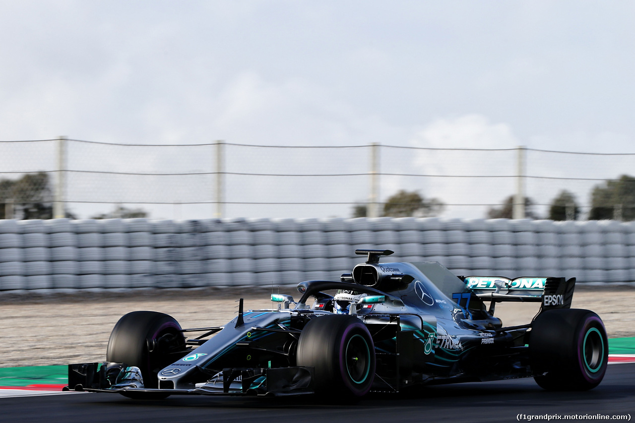 TEST F1 BARCELLONA 8 MARZO, Valtteri Bottas (FIN) Mercedes AMG F1 W09.
08.03.2018.