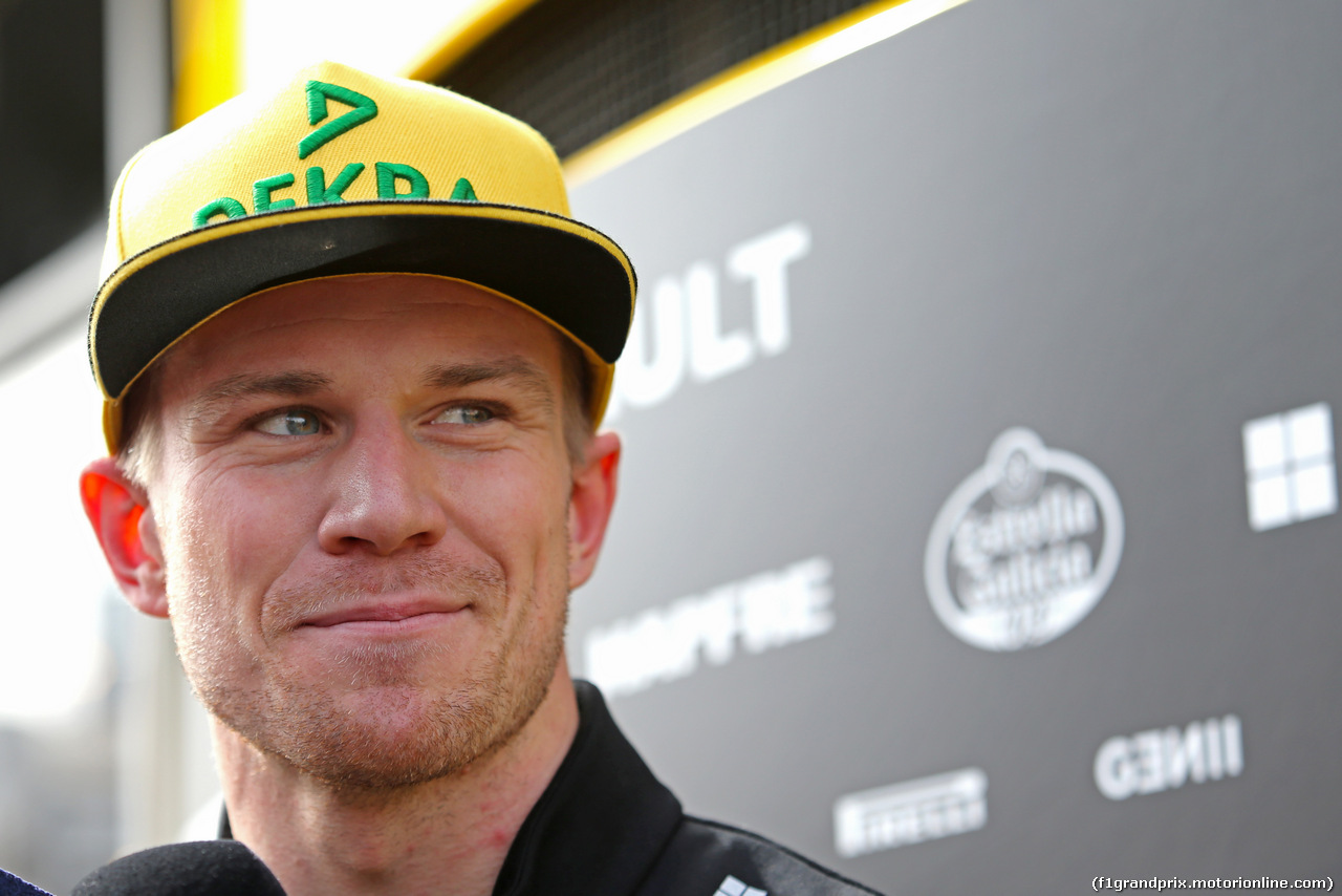 TEST F1 BARCELLONA 8 MARZO, Nico Hulkenberg (GER) Renault Sport F1 Team 
08.03.2018.