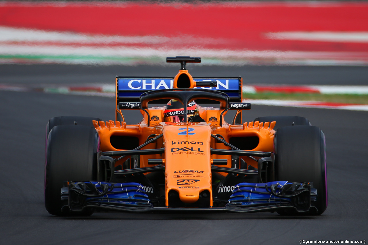 TEST F1 BARCELLONA 8 MARZO, Stoffel Vandoorne (BEL) McLaren MCL33.
08.03.2018.