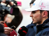 TEST F1 BARCELLONA 8 MARZO, Esteban Ocon (FRA) Sahara Force India F1 Team with the media.
07.03.2018.