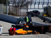 TEST F1 BARCELLONA 8 MARZO, Fernando Alonso (ESP) McLaren MCL33 stops on the circuit.
07.03.2018.