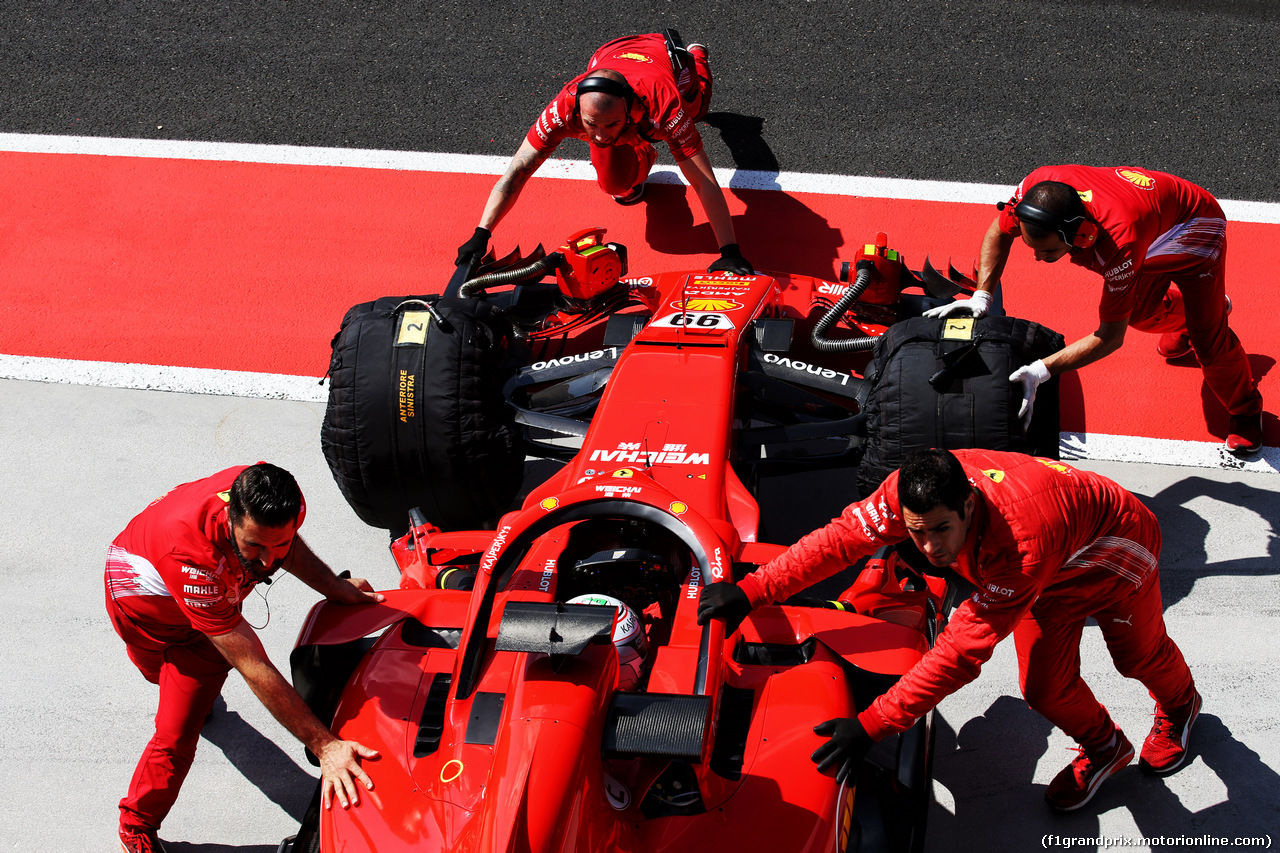 TEST F1 UNGHERIA 31 LUGLIO, Antonio Giovinazzi (ITA) Ferrari SF71H Test Driver.
31.07.2018.