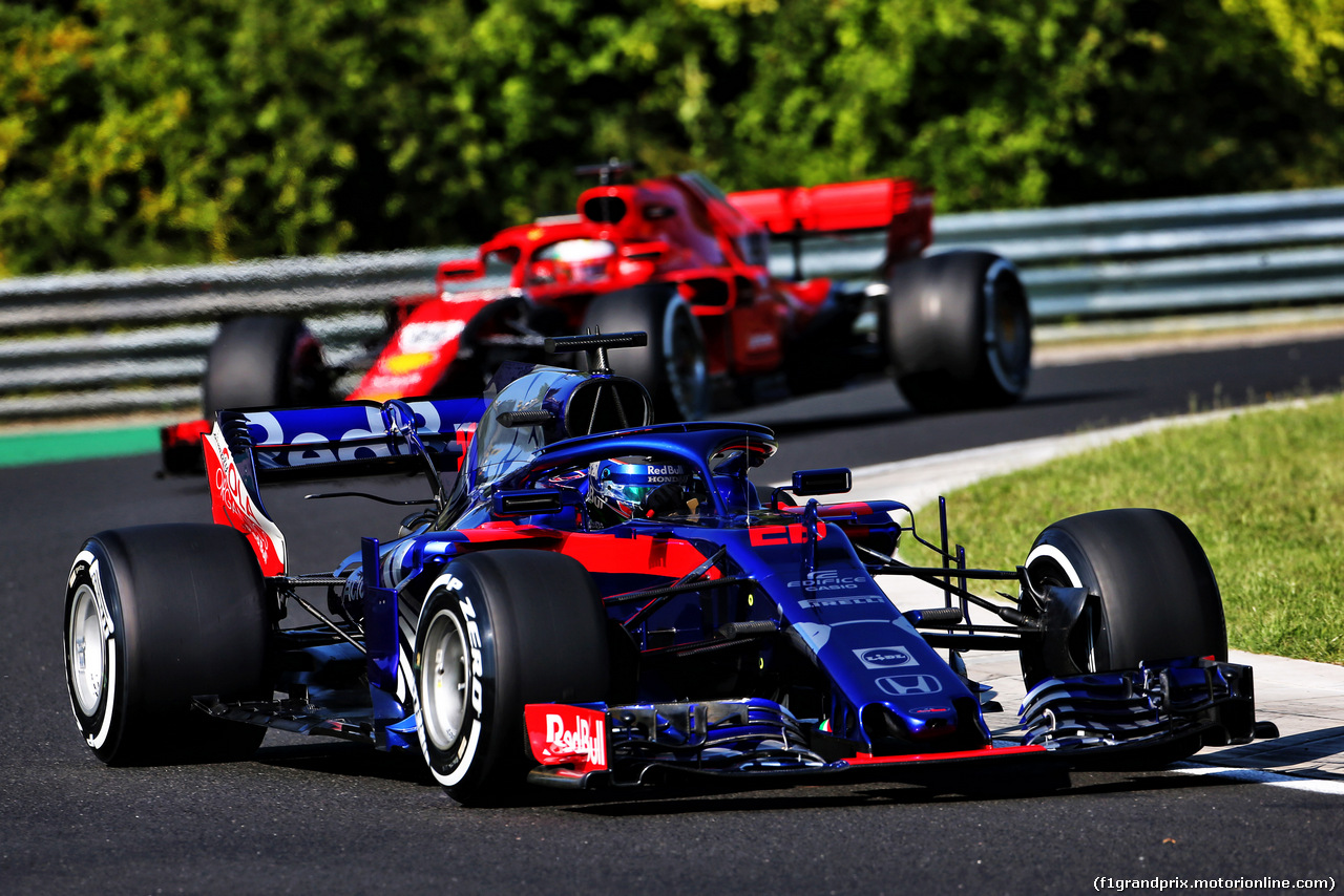 TEST F1 UNGHERIA 31 LUGLIO, Brendon Hartley (NZL) Scuderia Toro Rosso STR13.
31.07.2018.
