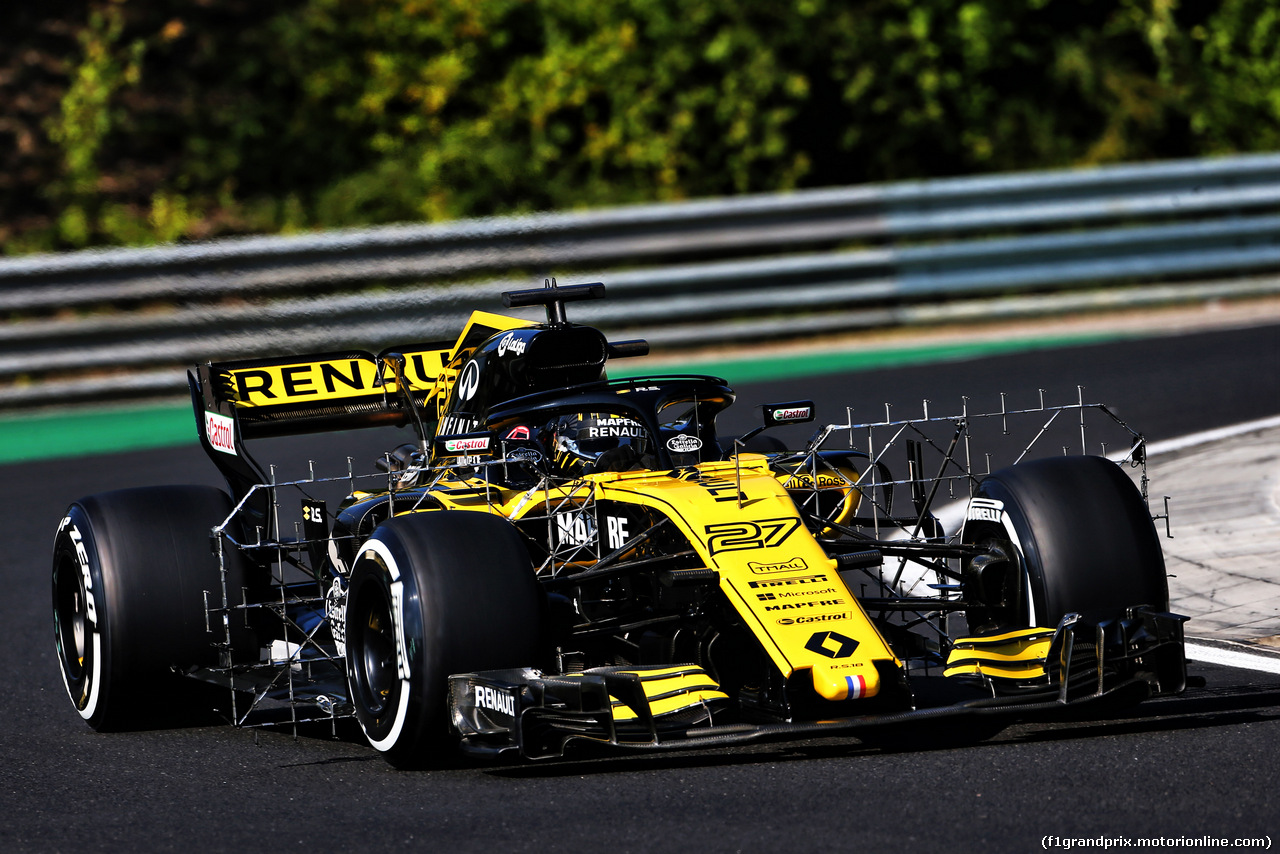 TEST F1 UNGHERIA 31 LUGLIO