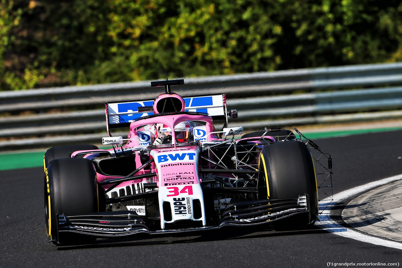 TEST F1 UNGHERIA 31 LUGLIO