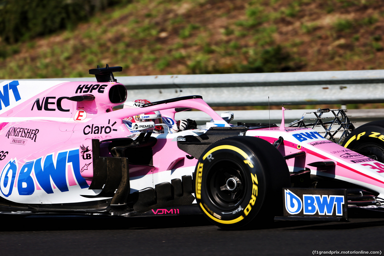 TEST F1 UNGHERIA 31 LUGLIO, Nikita Mazepin (RUS) Sahara Force India F1 VJM11 Development Driver.
31.07.2018.