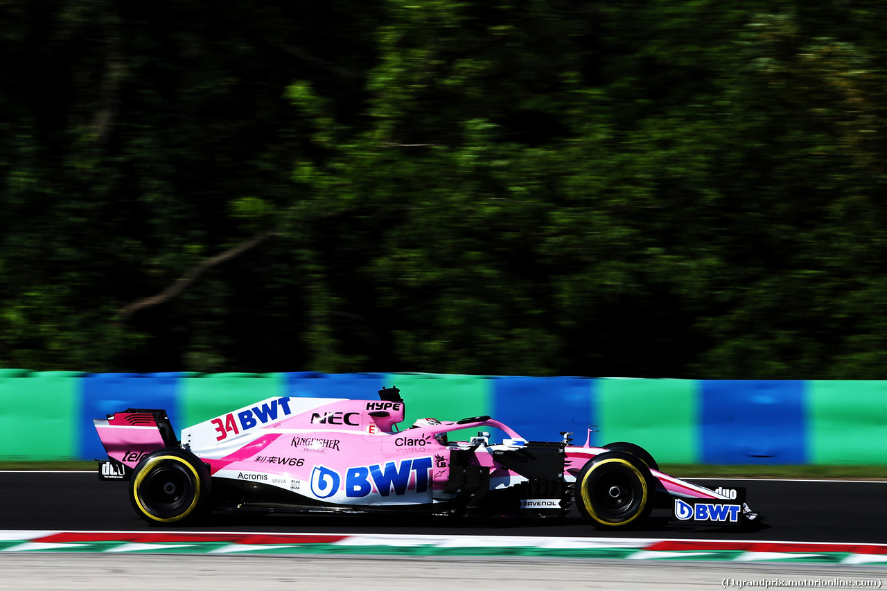 TEST F1 UNGHERIA 31 LUGLIO